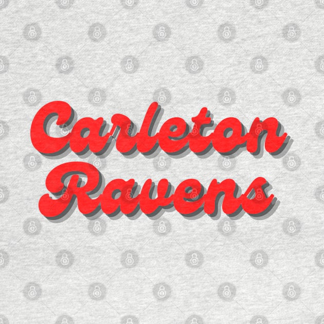 Carleton Ravens by stickersbyjori